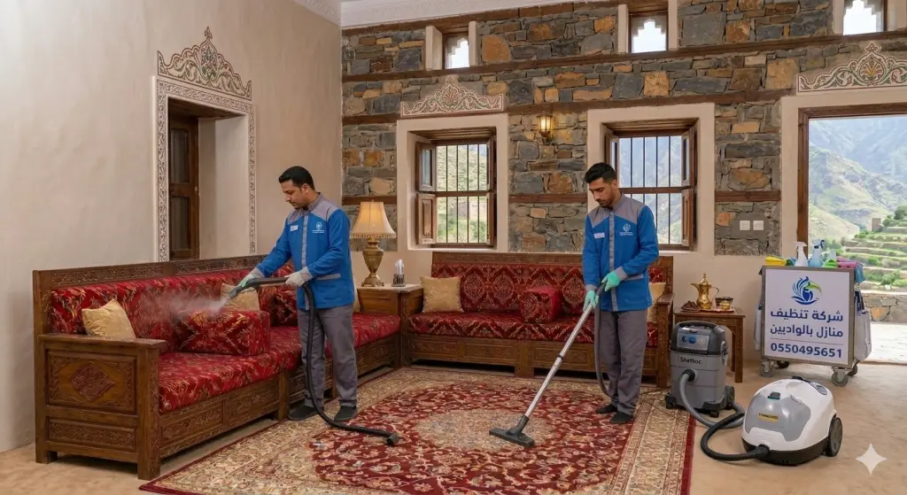 شركة تنظيف منازل بالواديين
