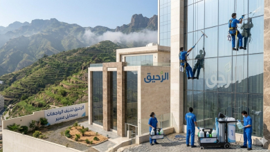 تنظيف واجهات بـمحايل عسير