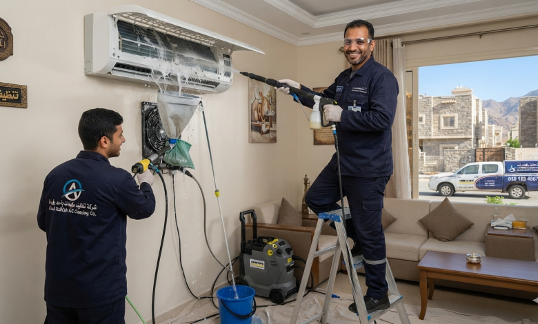 شركة تنظيف مكيفات بـأحد رفيدة